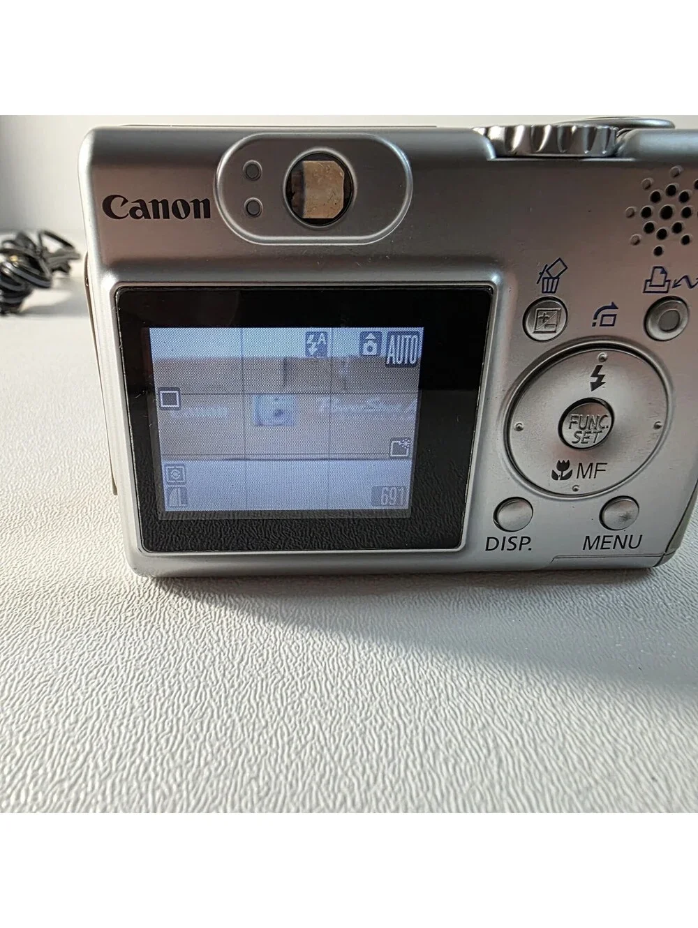 Canon PowerShot A530 Silver Compact Digital Camera 5MP 4x Zoom USB Flash